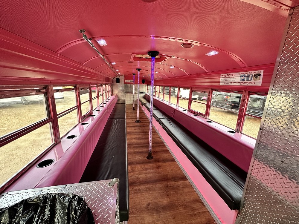 The Pink Ribbon Party Bus for sale in St Paul MN - photo 2